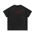 Mineral Wash Waffle Knit T-Shirt